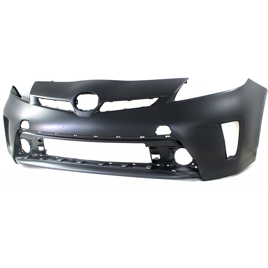 Toyota Prius & Prius Plug-In Front Bumper Cover 2012-2015 | Primed Replacement Part TO1000394 5211947934 | Perfect for Accident Repair & Car Restoration Projects