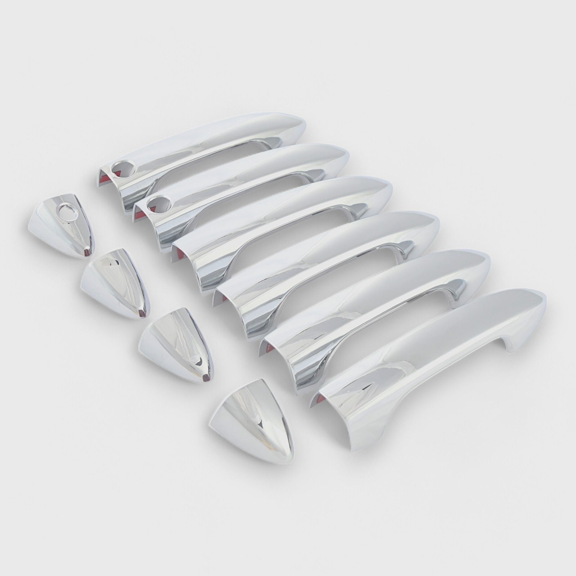 Chrome Door Handle Cover with or without Smart Key - DH230 | Secure & Stylish Upgrade for Home & Office Doors