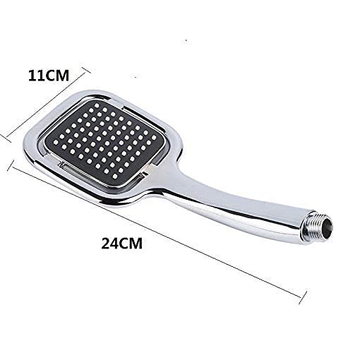 High Pressure Shower Head Set with Handheld Shower & 1.5m Hose - Adjustable Rainfall & Massage Modes for Bathroom, Spa, and Pet Washing