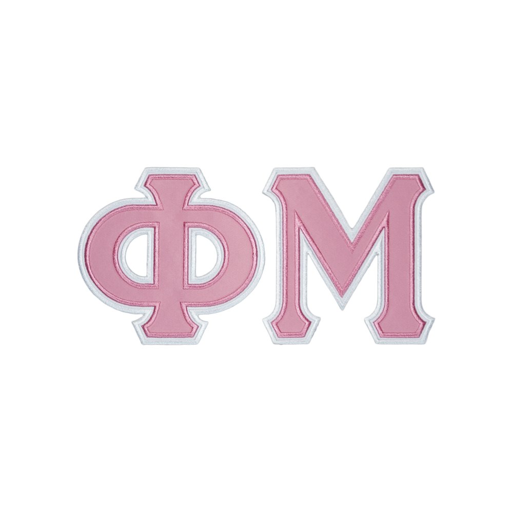 Phi Mu Greek Letter Hoodie - Soft Twill Pullover Sweatshirt for Sorority Fashion | Perfect for College Events, Sisterhood Bonding & Casual Wear