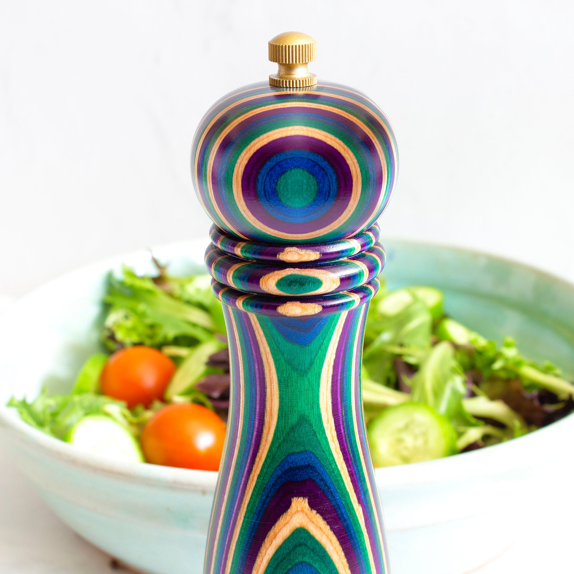 Premium Baltique® Mumbai Collection Pepper Grinder - Adjustable Coarseness, Stainless Steel Spice Mill for Freshly Ground Pepper - Perfect for Kitchen, Dining Table & Gourmet Cooking