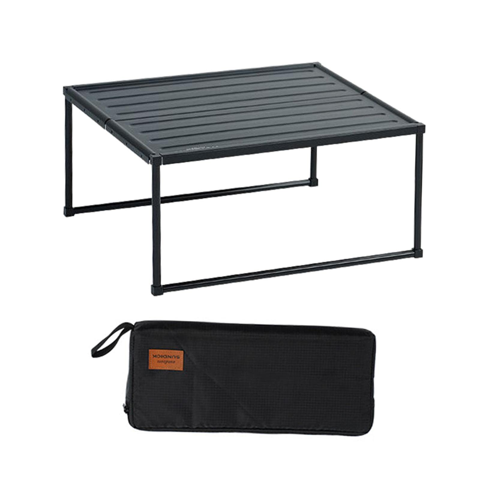AMLESO Portable Folding Table - Lightweight Camping & Picnic Table for Outdoor, Patio, Backyard, Beach - Perfect for Travel, BBQ, Tailgating & Home Office Use