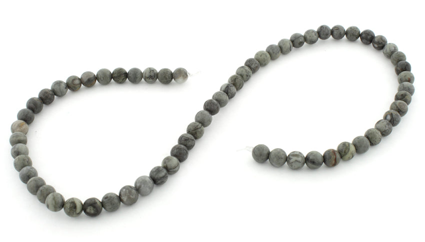 6mm Chinese Eagle Eye Round Stone Gemstone Beads for Jewelry Making - DIY Bracelets, Necklaces & Craft Projects