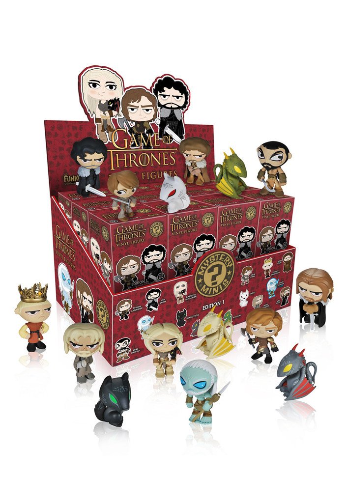Game of Thrones Mystery Minis Blind Box Figures - 24-Piece Collectible Set for Fans & Gifts | Perfect for Display, Role-Playing & TV Show Themed Parties