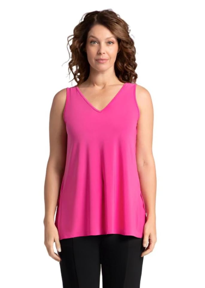 Reversible Go to Tank Top - Relax Style 21198 - Comfortable & Stylish for Yoga, Workouts & Casual Wear