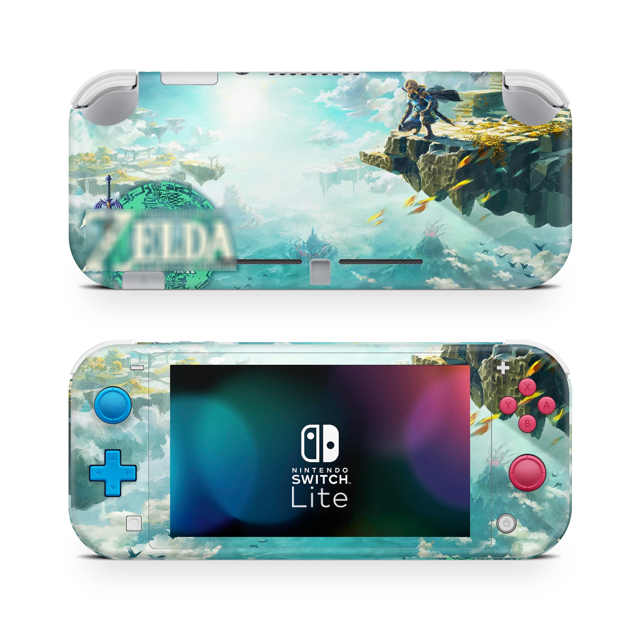 The Legend of Zelda: Tears of the Kingdom (TotK) Protective Skin Cover for Nintendo Switch Lite - Perfect for Gaming Enthusiasts & Travel Protection