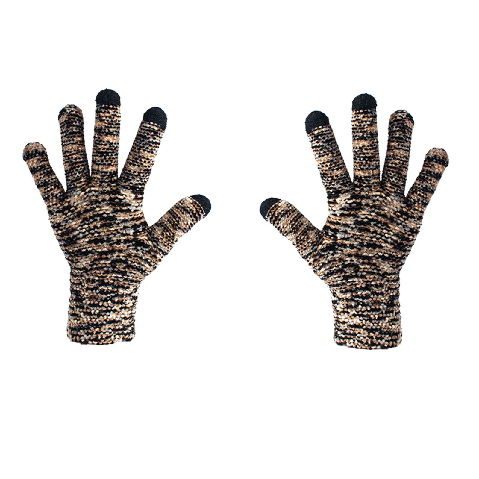 Warm Knitted Winter Gloves for Women - Non-Slip Touchscreen Design, Soft & Comfortable Mittens for Cold Weather - Perfect for Outdoor Activities, Driving, and Daily Winter Use