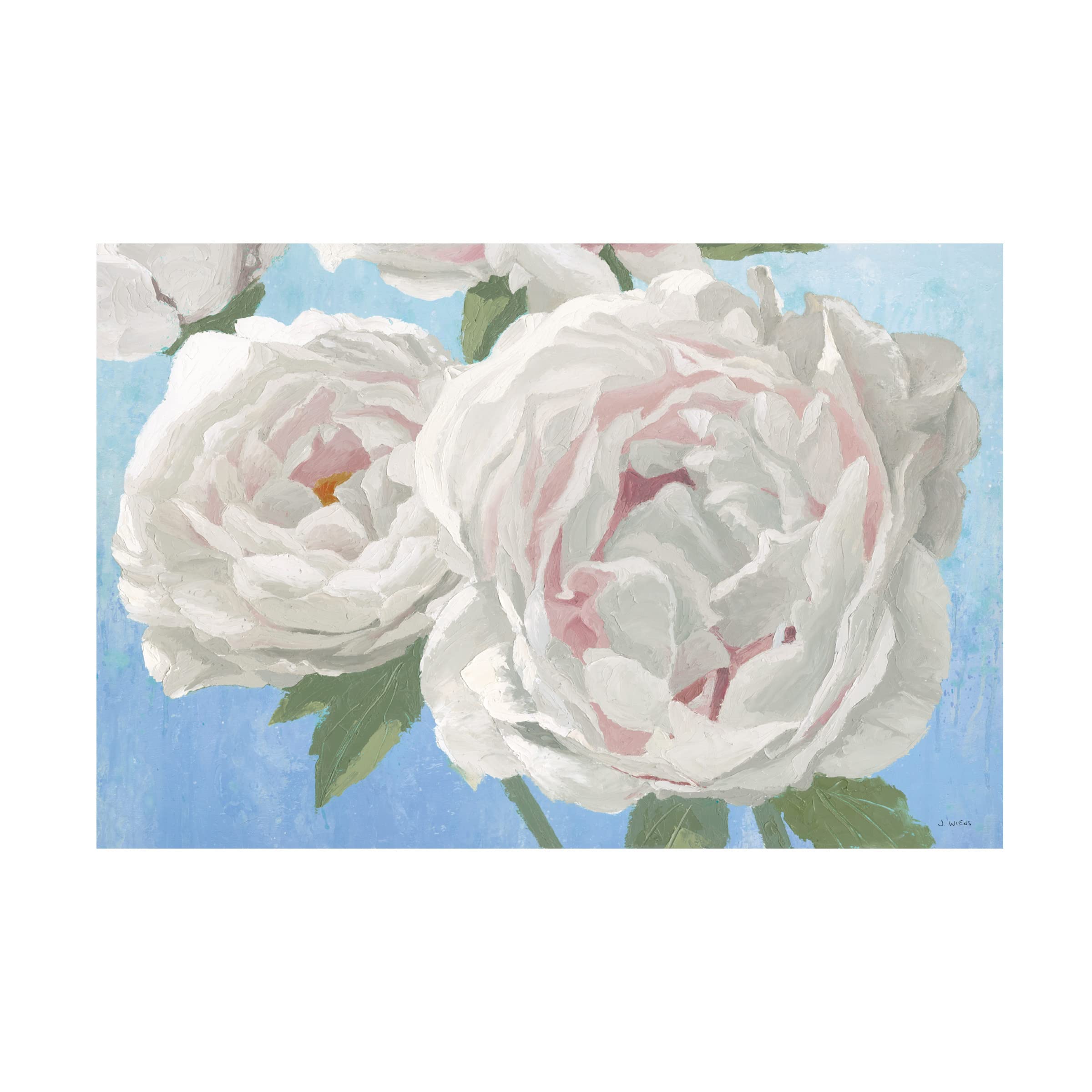 James Wiens 'Essence of June II' Canvas Wall Art Print - Modern Landscape Painting for Living Room, Bedroom & Office Decor