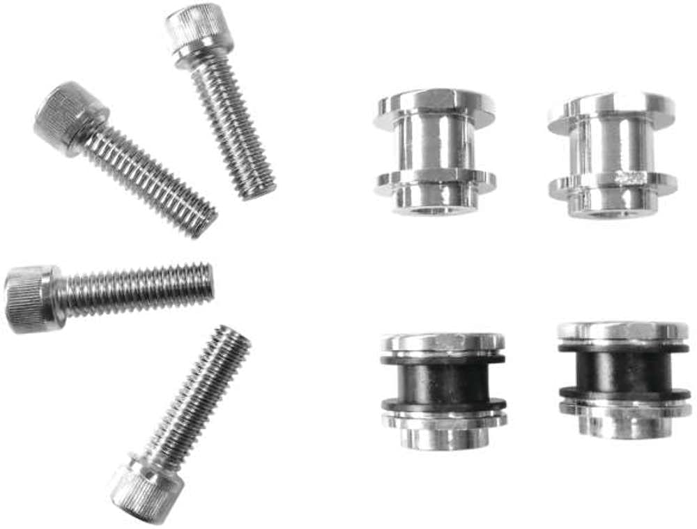 Bikers Choice 86022 Detachable Docking Hardware Kit - Universal Motorcycle Accessory for Easy Installation & Secure Parking | Perfect for Garage, Shed & Outdoor Storage