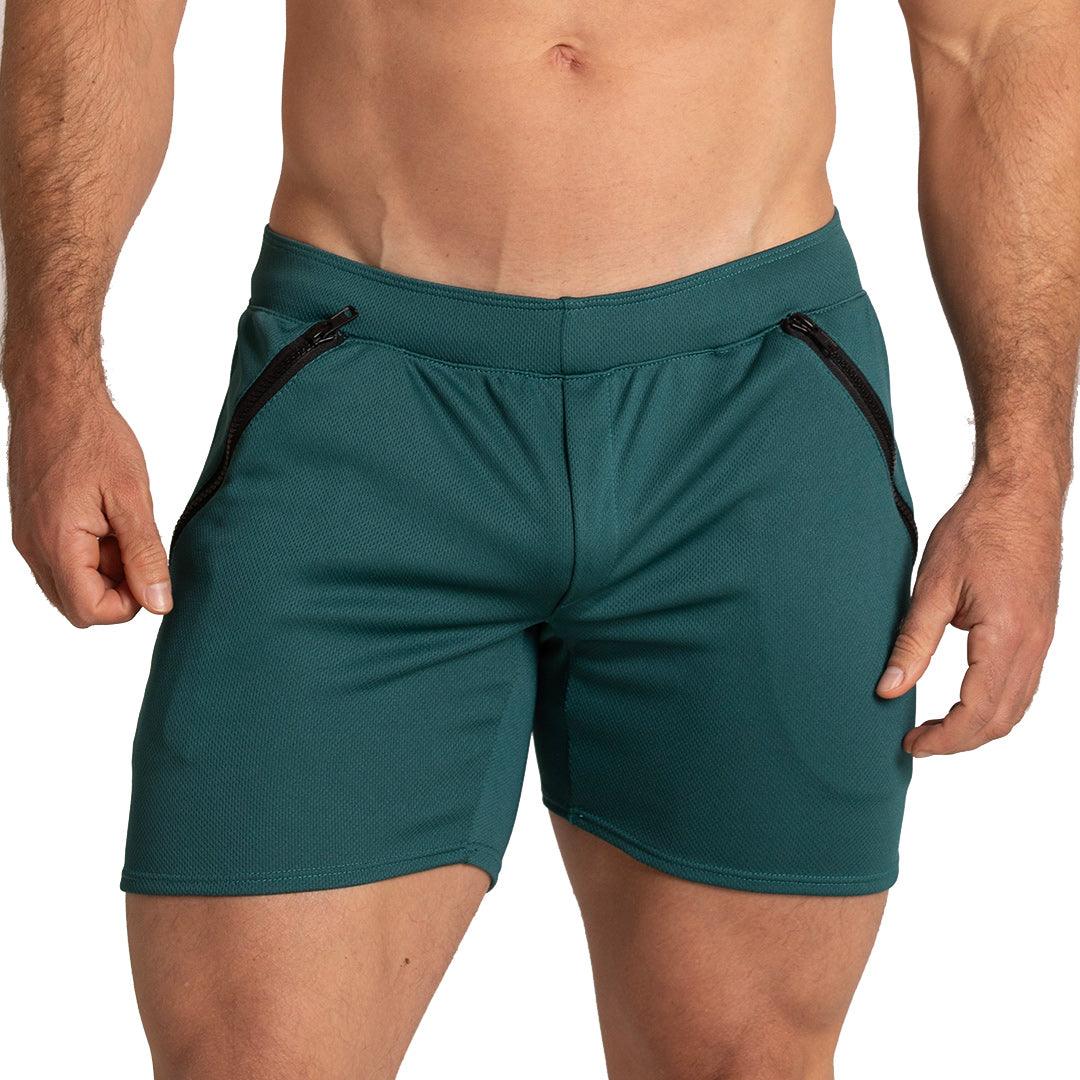 Gigo Training 5 Short Green - High-Quality Fitness Equipment for Home & Gym Workouts - Perfect for Strength Training, CrossFit, and Functional Exercises