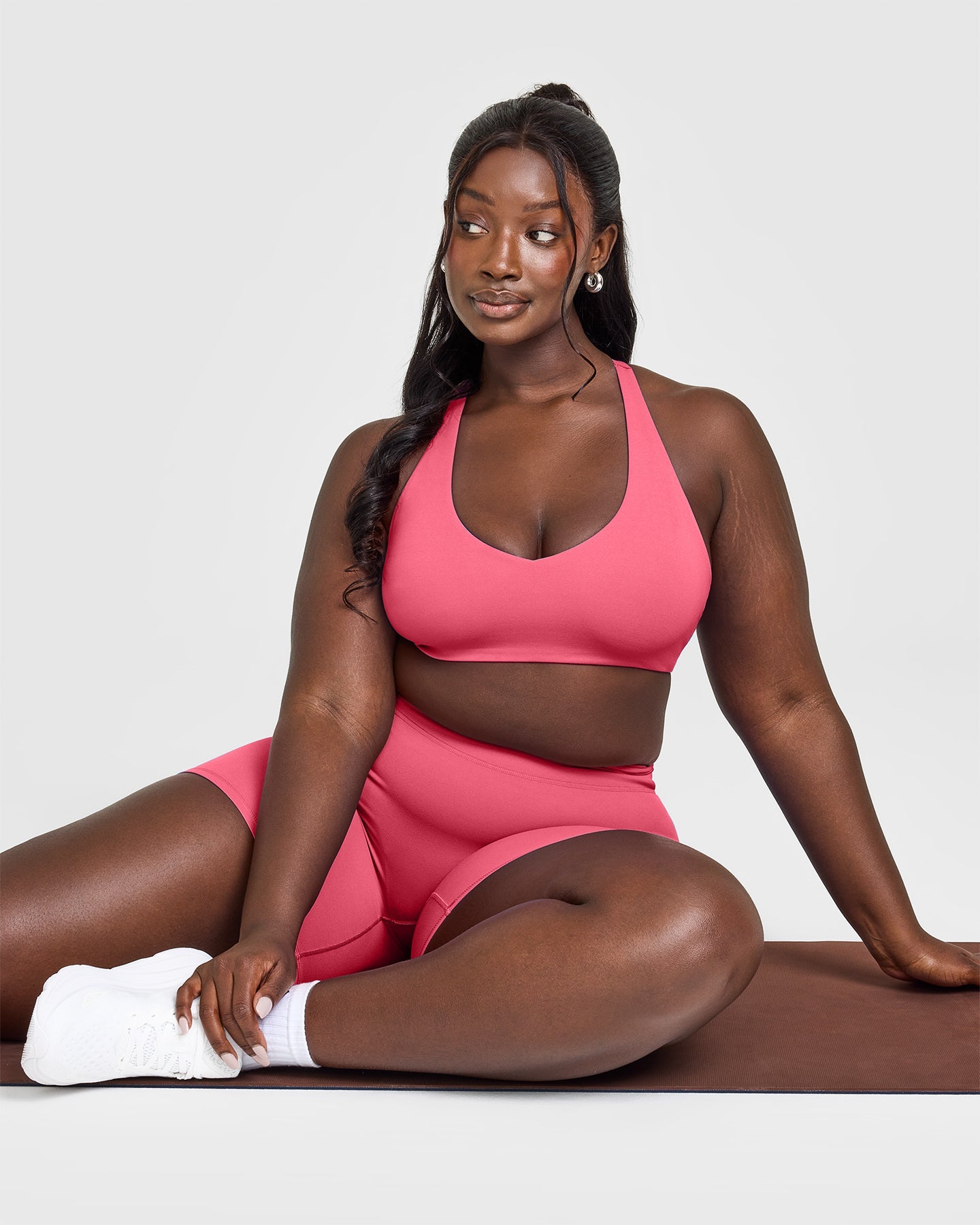 SoftMotion™ Wireless Bralette - Dark Velvet Pink | Comfortable Seamless Bra for Women | Perfect for Yoga, Lounge & Everyday Wear
