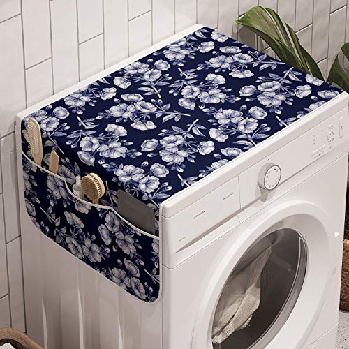 Dark Blue and White
