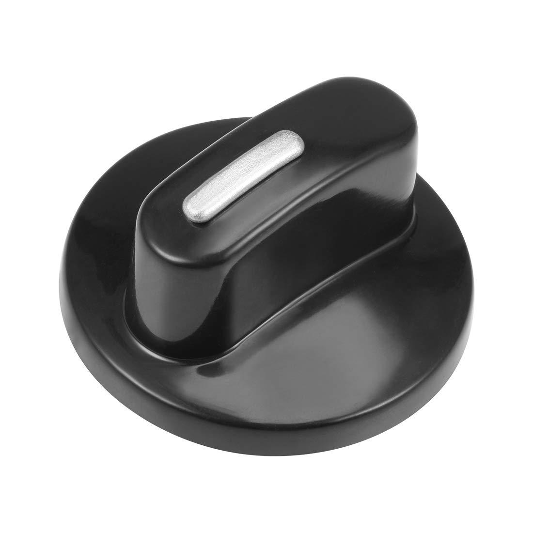 uxcell Timer Knobs Replacement - Round Half Shaft Time Control Knob for Microwave Oven & Cooker - Perfect for Kitchen Appliance Repair & DIY Projects