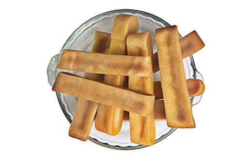 Premium Bulk Himalayan Cheese Chews for Dogs - All-Natural Long-Lasting Yak & Cow Milk Dog Treats - Ideal for Aggressive Chewers - Non-Staining for Carpets & Furniture (5 Pound, Large) - Perfect for Training, Dental Health & Anxiety Relief