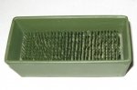 4 Inch Oblong Pin Cups - 170A06 Black - Perfect for Upholstery, Furniture Repair & DIY Projects