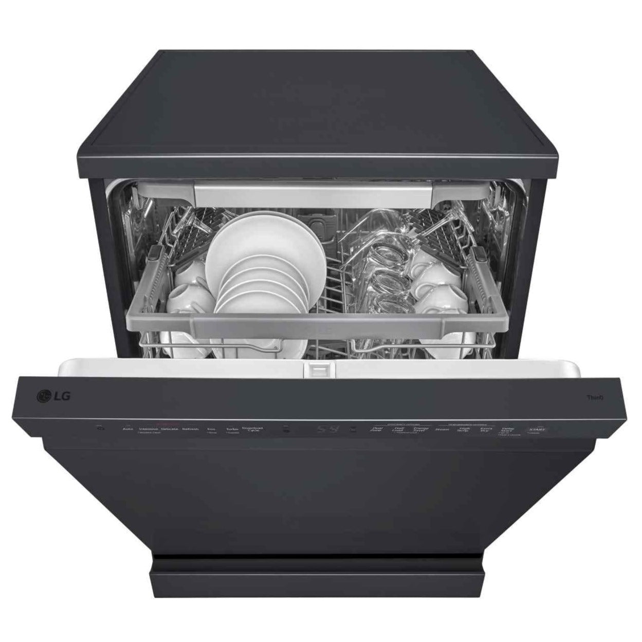 LG DFC425FM WiFi Enabled Smart Dishwasher - Energy Efficient, Quiet Operation with Free Gift | Perfect for Modern Kitchens & Small Spaces