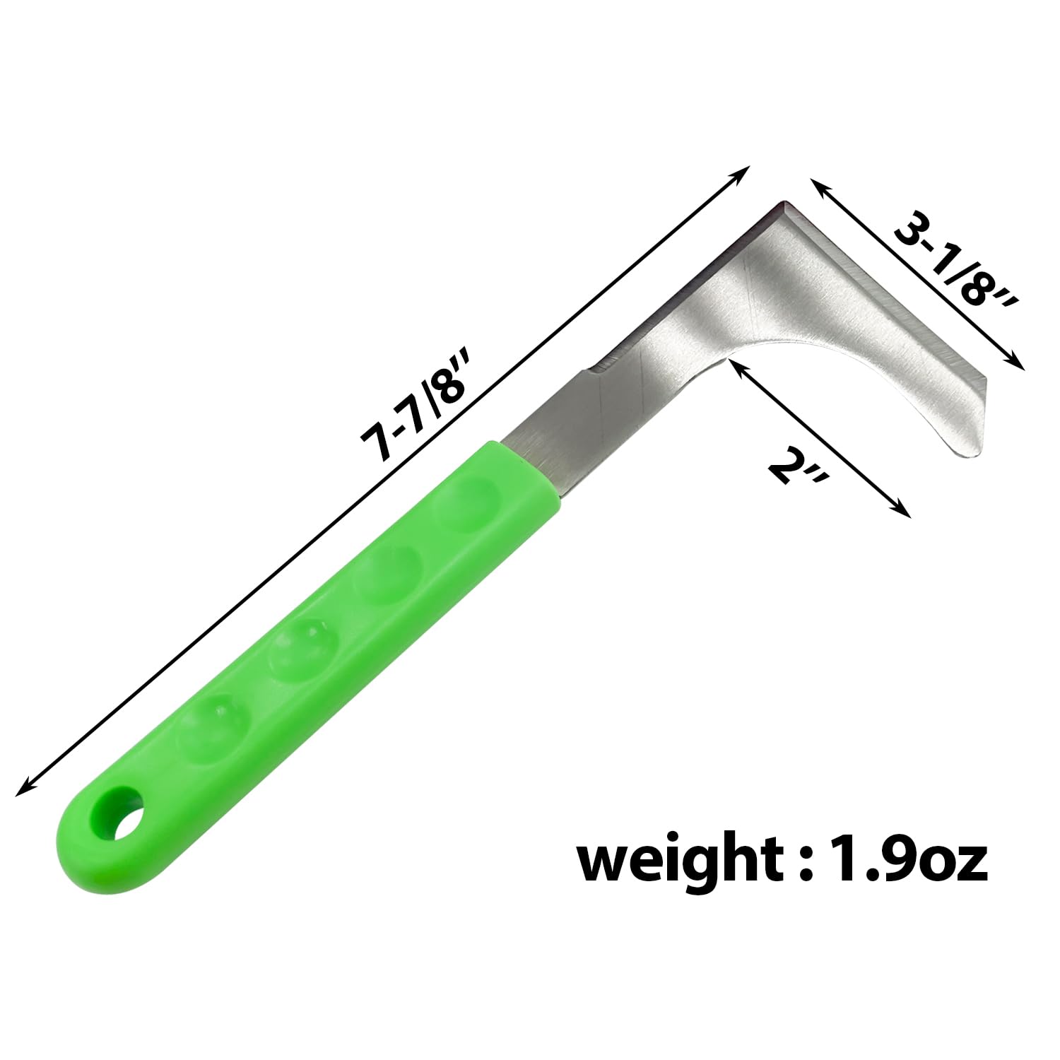 Sutekus Crack Weeder Tool - Heavy Duty Crevice Weeder for Lawn, Yard, Sidewalk & Driveway - Efficient Weed Remover for Gardening & Moss Removal - Perfect for Patios, Walkways and Outdoor Maintenance