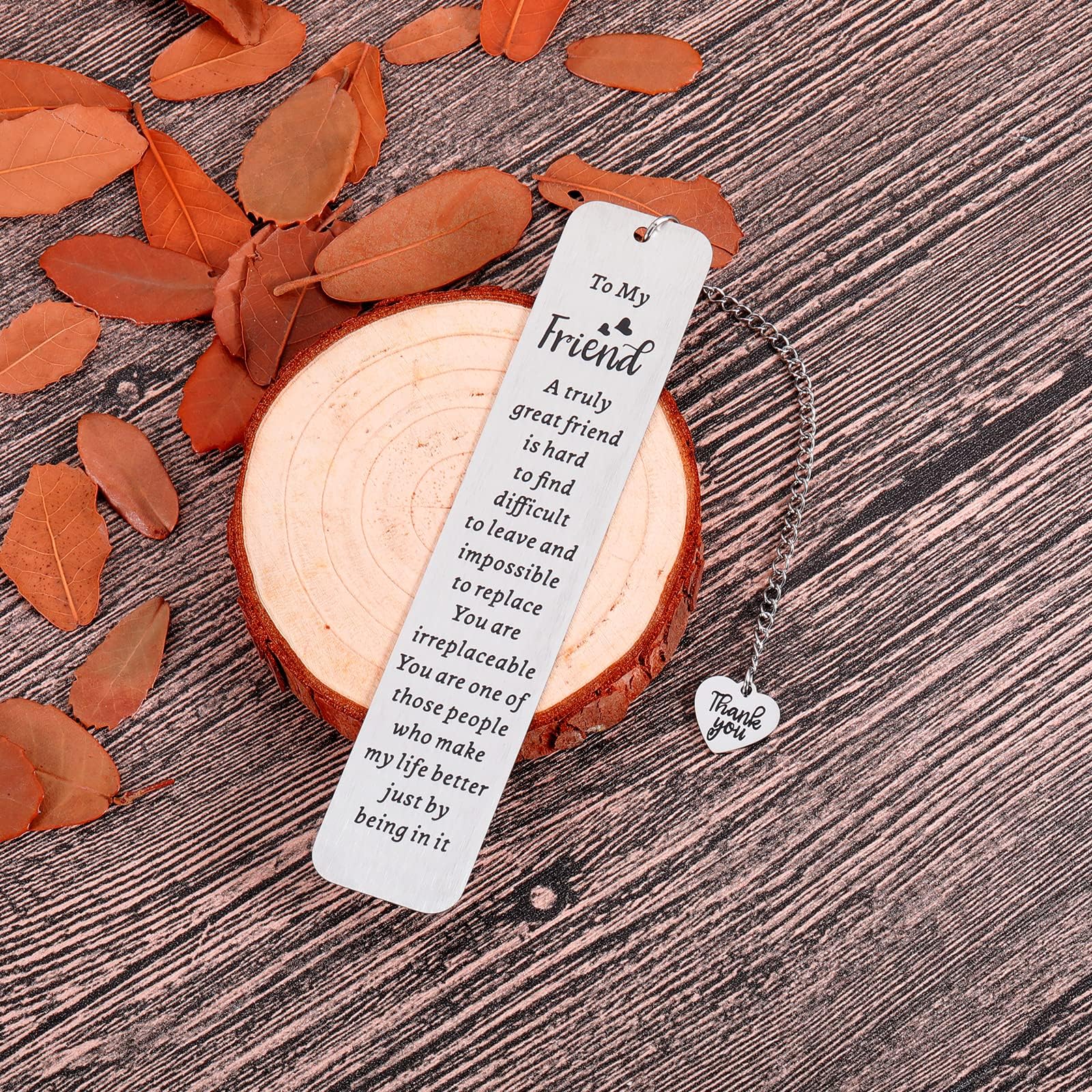 **Personalized Bookmark Gifts for Best Friends - Thoughtful Friendship Gifts for Women, Sentimental Keepsakes for Christmas Stocking Stuffers, Birthday, Graduation - Perfect Gift Ideas for Female Friends (Reading Enthusiasts, Book Lovers, Bestie Gifts)**