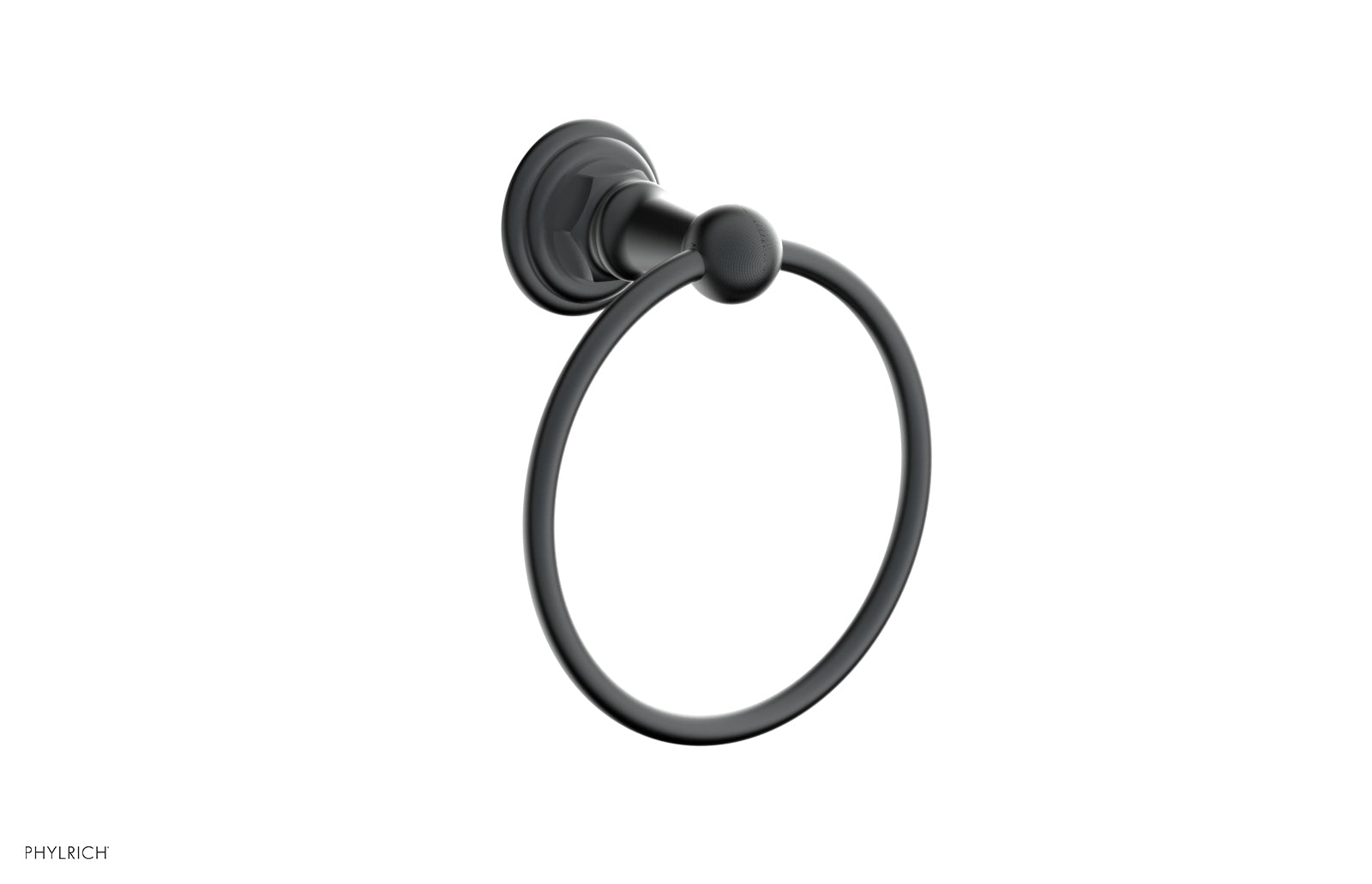 HEX TRADITIONAL Chrome Towel Ring - 500 Series 75mm Bathroom Accessory for Modern & Traditional Homes - Perfect for Bathrooms, Powder Rooms & Spa Settings