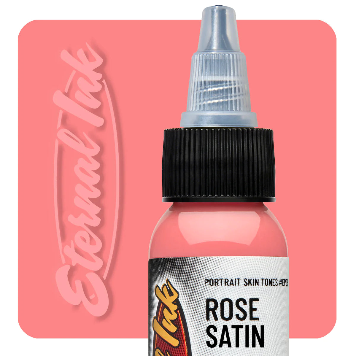 Eternal Tattoo Ink - Professional Rose Satin Color for Tattoo Artists | Long-Lasting Vibrant Pigments | Perfect for Realism, Watercolor & Fine Line Tattoos
