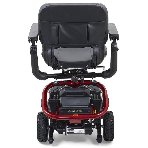 Golden Technologies LiteRider 3 Wheel Mobility Scooter GL111 - Lightweight Folding Electric Scooter for Adults & Seniors - Ideal for Indoor/Outdoor Use, Shopping, Travel & Daily Mobility