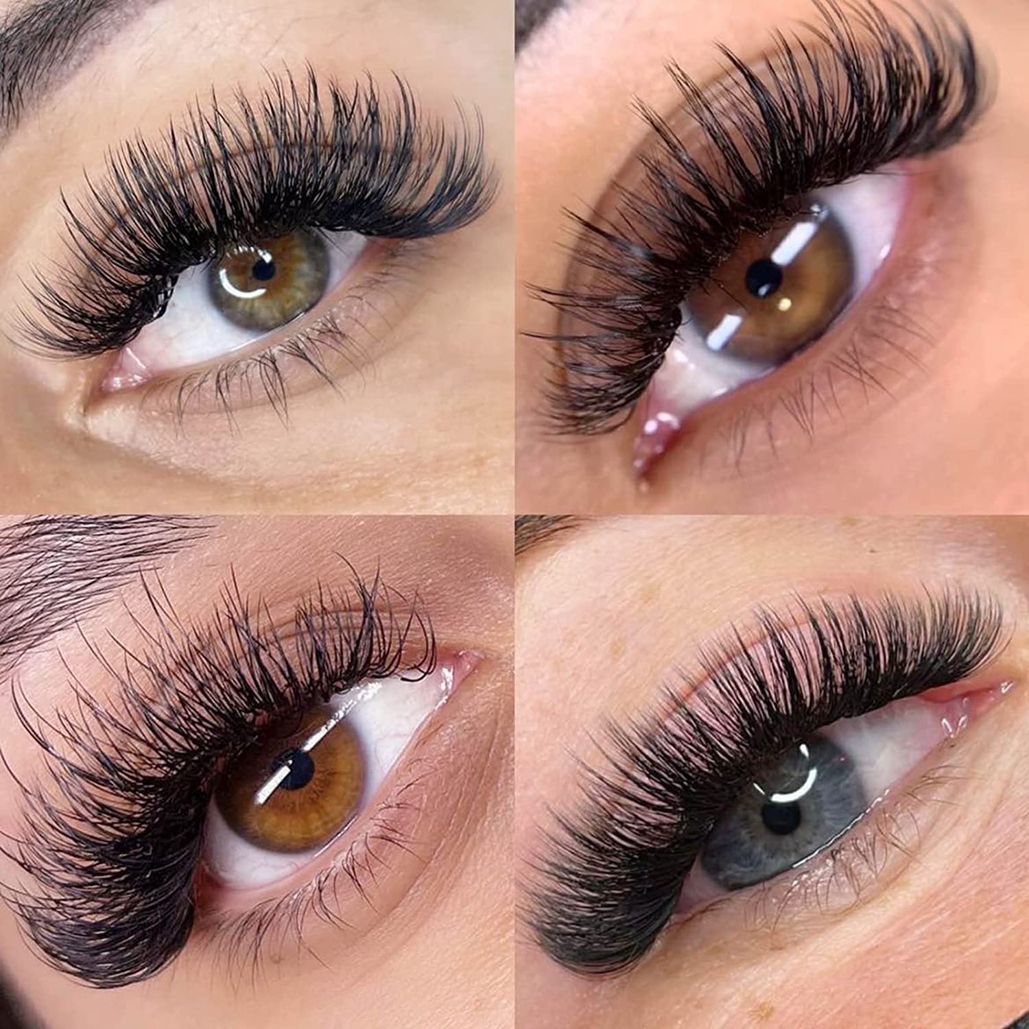 EMEDA 180 Fans Premade Eyelash Extensions - 5D Volume Lashes, Pointy & Thin Base, C Curl (0.07mm, 8-14mm) for Professional Salon & Home Use - Perfect for Bridal, Party & Special Occasion Makeup