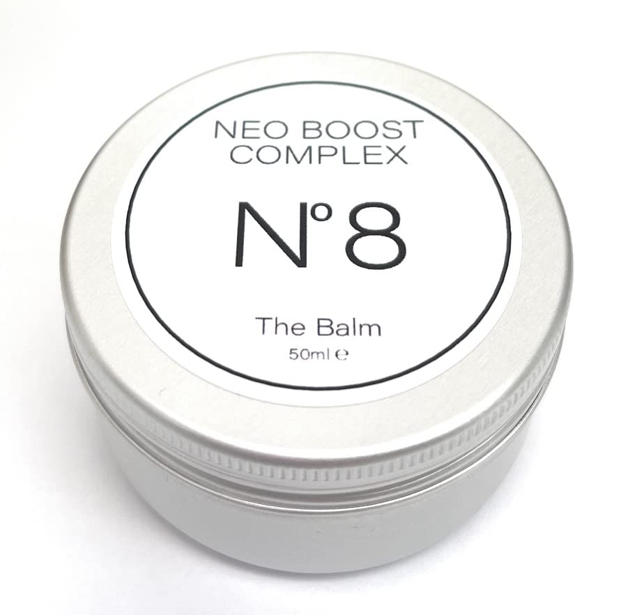 Neo Boost Complex - No.8 The Balm | 100% Natural Skin Care with 15 Waxes, Oils & Butters | Deeply Nourishes, Hydrates & Revives Dry Skin | Infused with Garnet for Radiant Glow | 50ml Jar | Perfect for Night Routine, Travel & Gift Giving