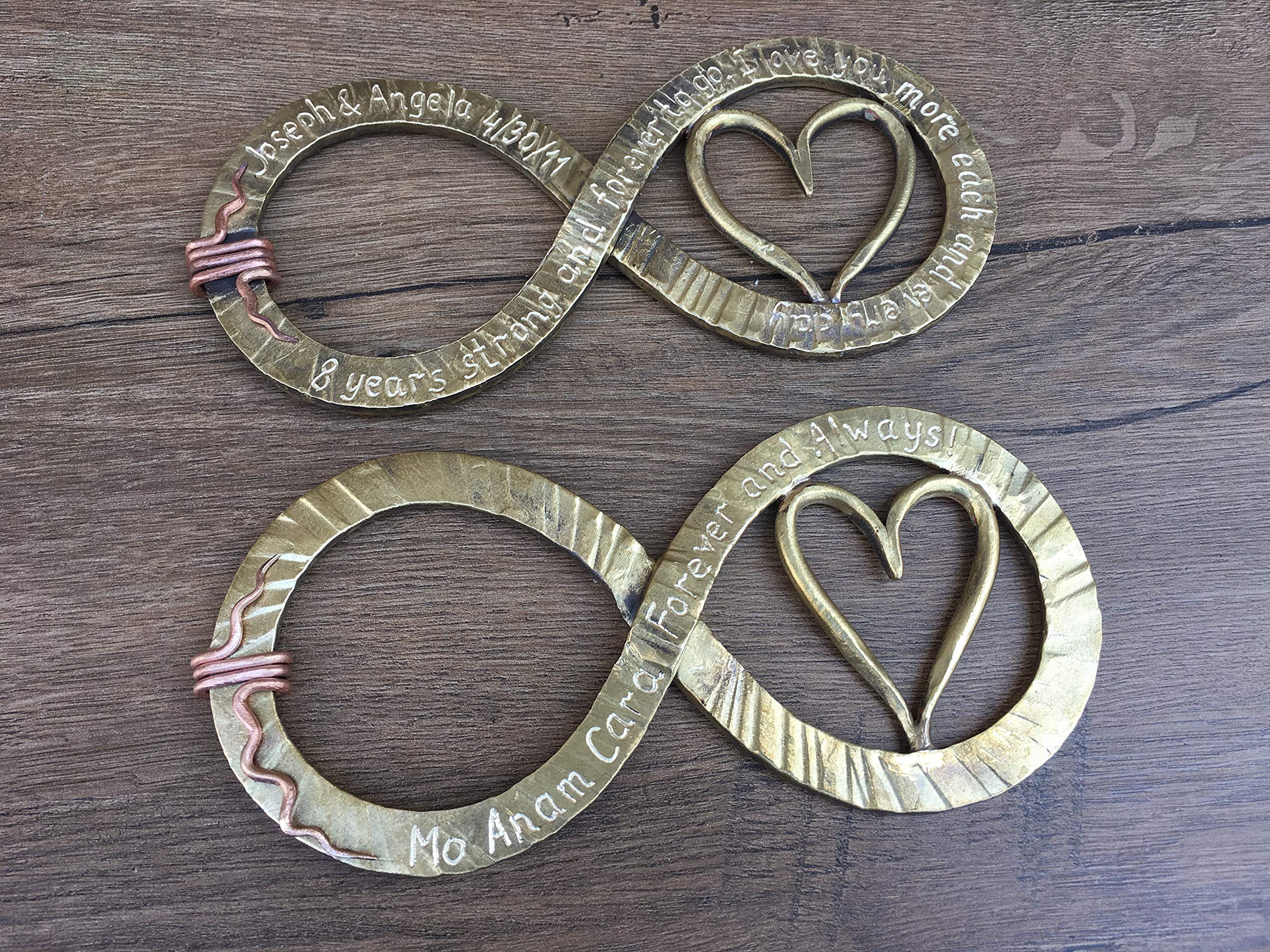 Bronze Infinity Sign Gift for Women - Elegant 8th Anniversary Present for Wife, Her & Special Occasions - Perfect for Home Decor, Office Desk & Romantic Gifts