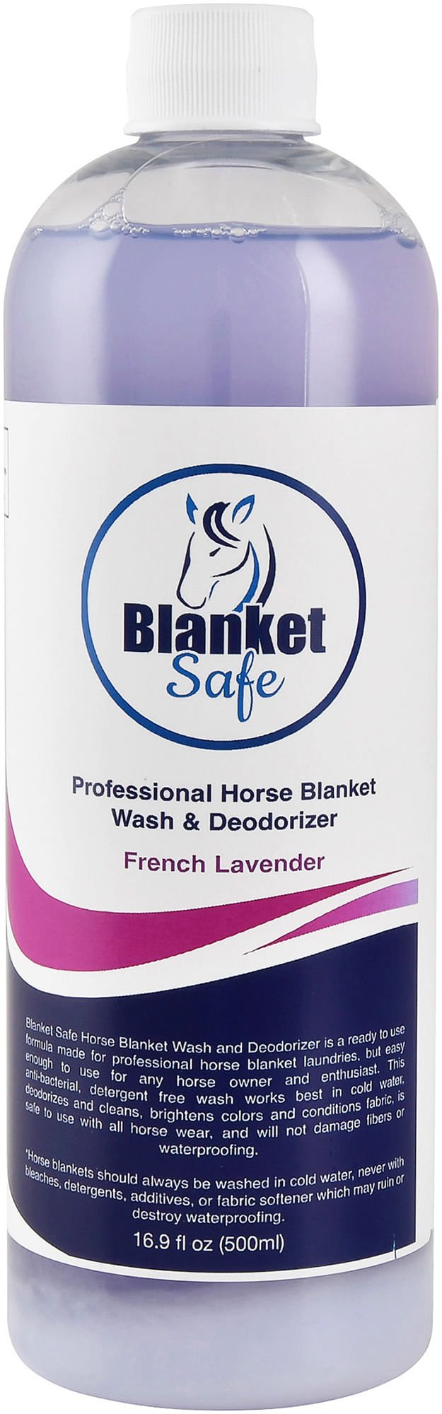 Professional Horse Blanket Wash & Deodorizer - Safe for All Blankets, 16 oz | Gentle Cleaning for Stable, Show & Travel Use