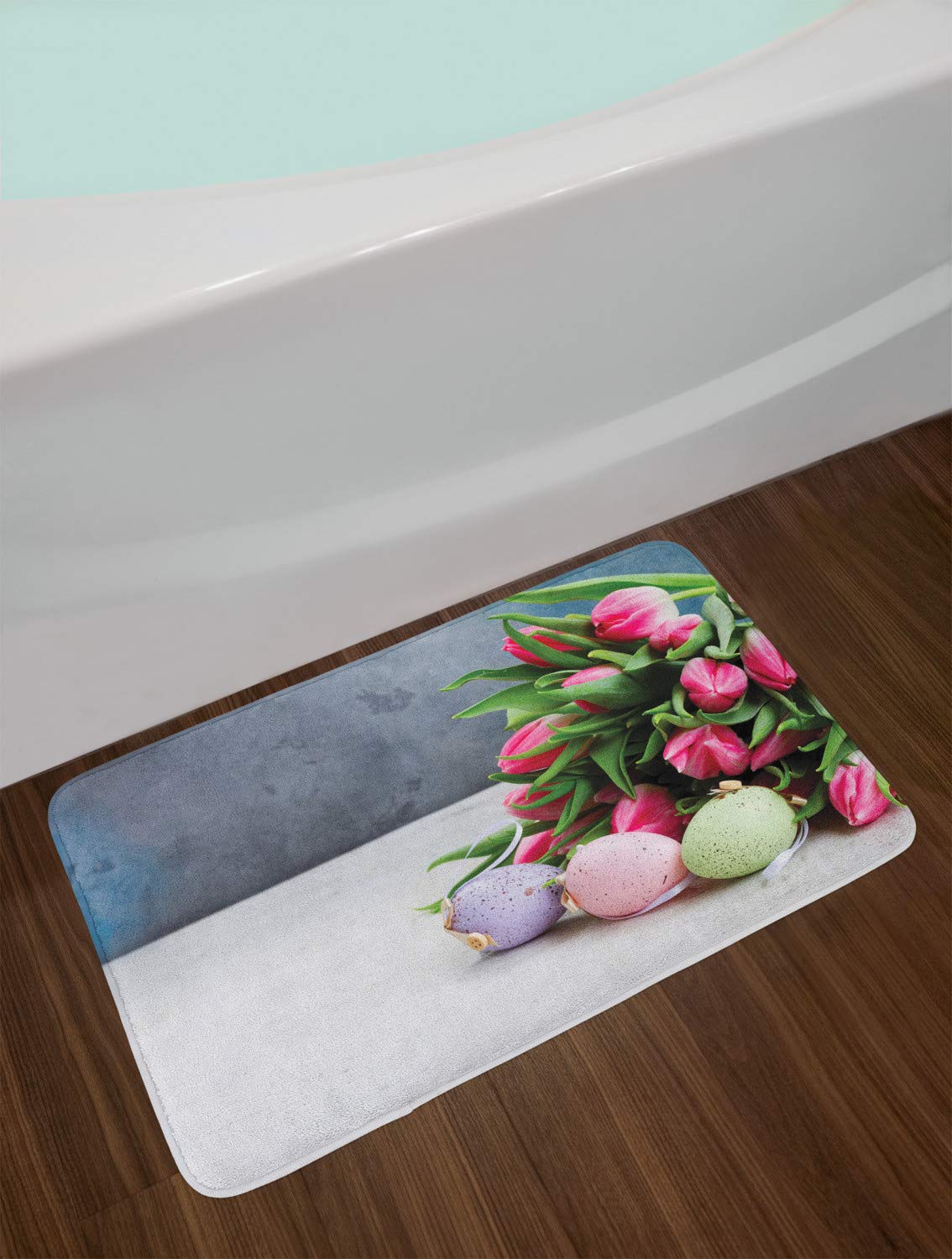 Ambesonne Non-Slip Plush Bath Mat - 30.2