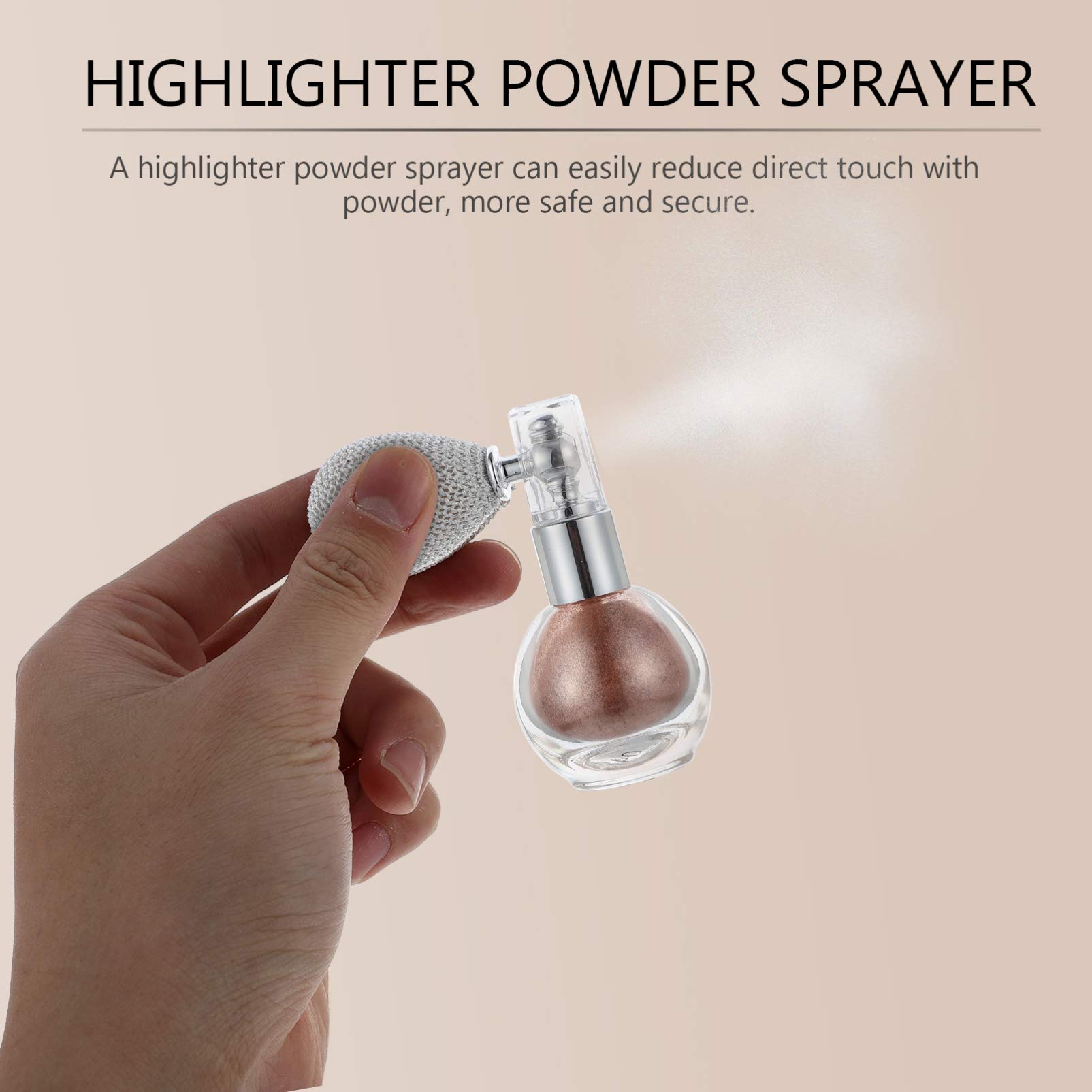 Sparkling Copper Body Glitter Spray - Shimmer Highlighter for Women's Makeup & Hair | Perfect for Parties, Festivals & Special Occasions
