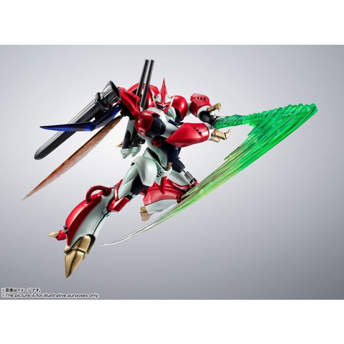 Bandai Metal Robot Spirits Aura Battler Billbine Action Figure Collectible Model - High-Quality Anime Robot Toy for Display & Collection | Perfect for Anime Fans, Model Enthusiasts & Gift Giving