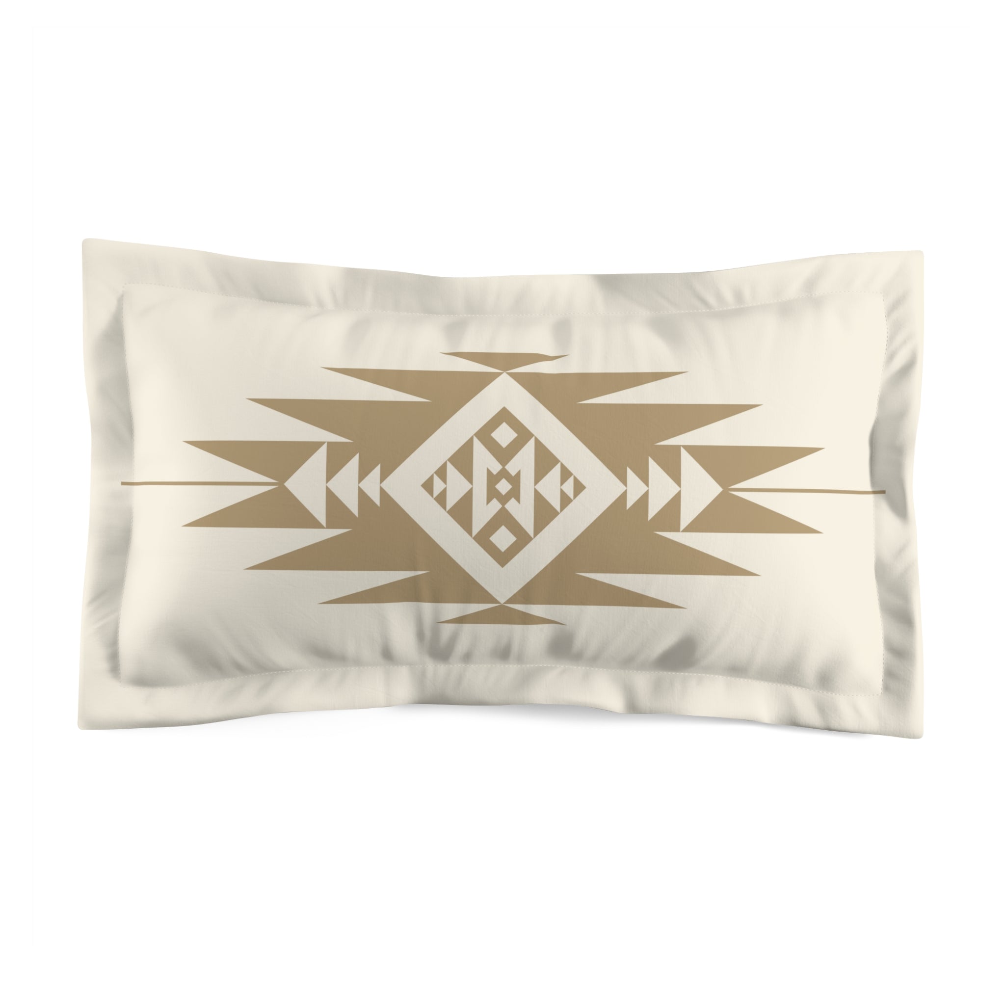 Southwestern Microfiber Pillow Sham - Montana Hills Design, Soft Decorative Pillow Cover Set of 1 for Couch, Bedroom & Living Room Decor