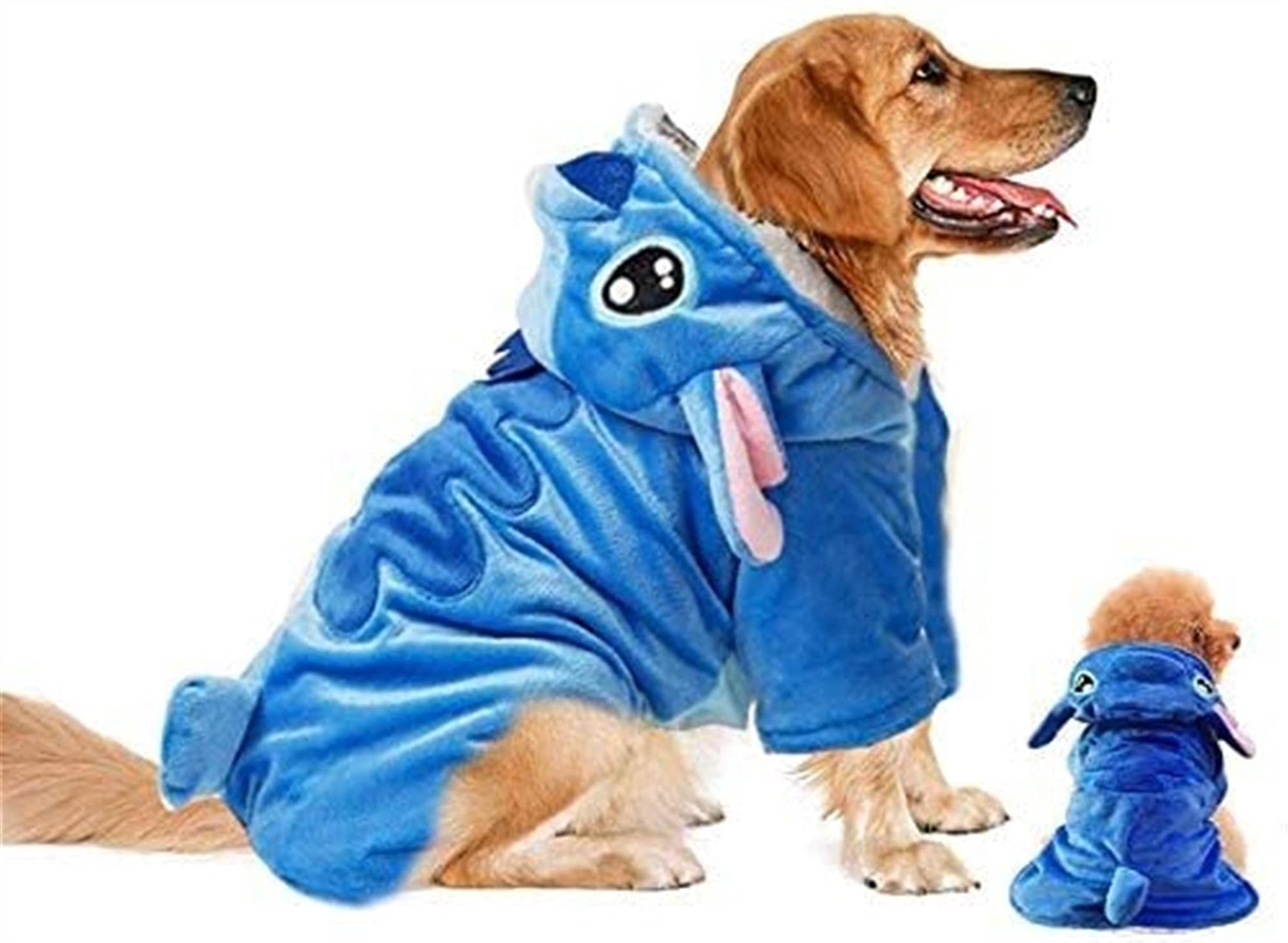 ZUOZUO Dog Hoodies & Cat Pajamas - Christmas & Halloween Pet Costumes for Small Dogs & Cats - Winter Coats for Pets