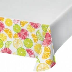 Fresh Citrus Slices Tablecloth 54x102