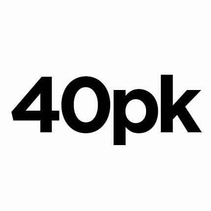 White - 40 Pack