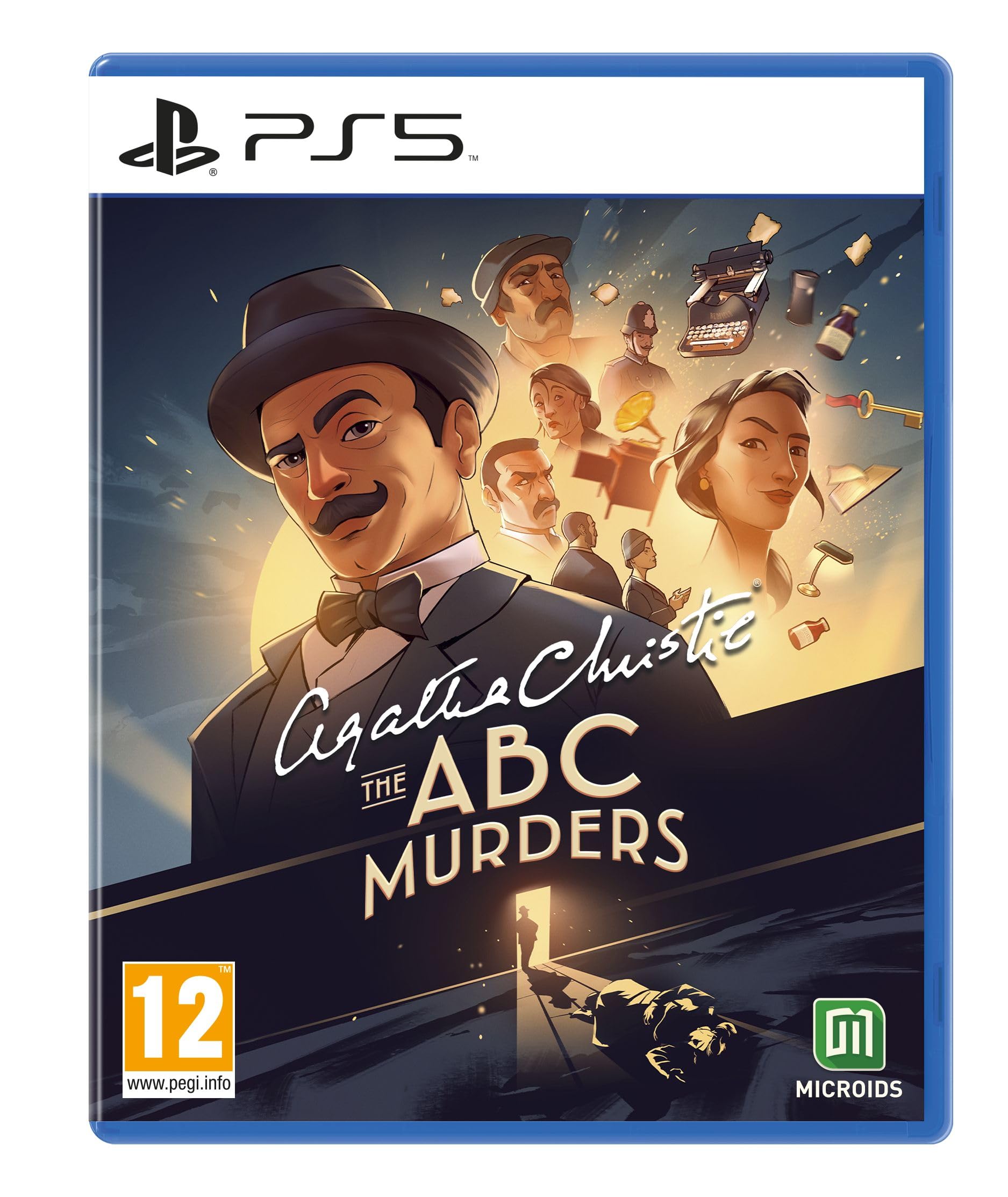 AGATHA CHRISTIE - The ABC Murders PS5 Game | Official PlayStation 5 Mystery Adventure | Perfect for Crime Story Lovers & Detective Game Fans