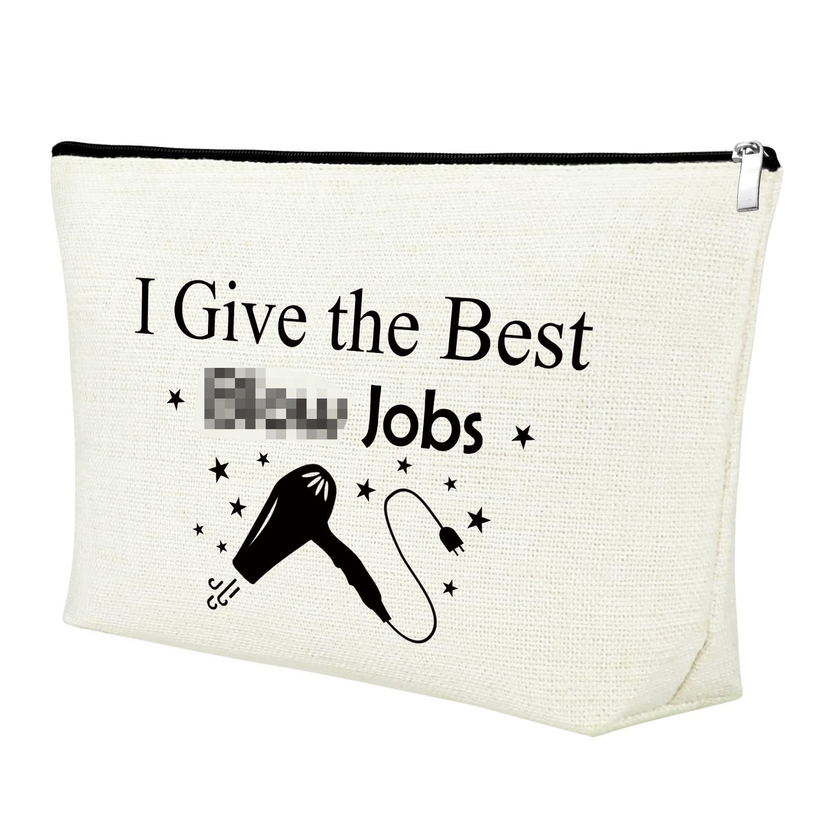 Professional Hair Stylist Gift Set - Makeup Cosmetic Bag & Travel Pouch for Salon Graduation, Birthday & Appreciation - Perfect for Hairstylists, Cosmetologists & Beauty Professionals (Ideal for Work, Travel & Daily Use)