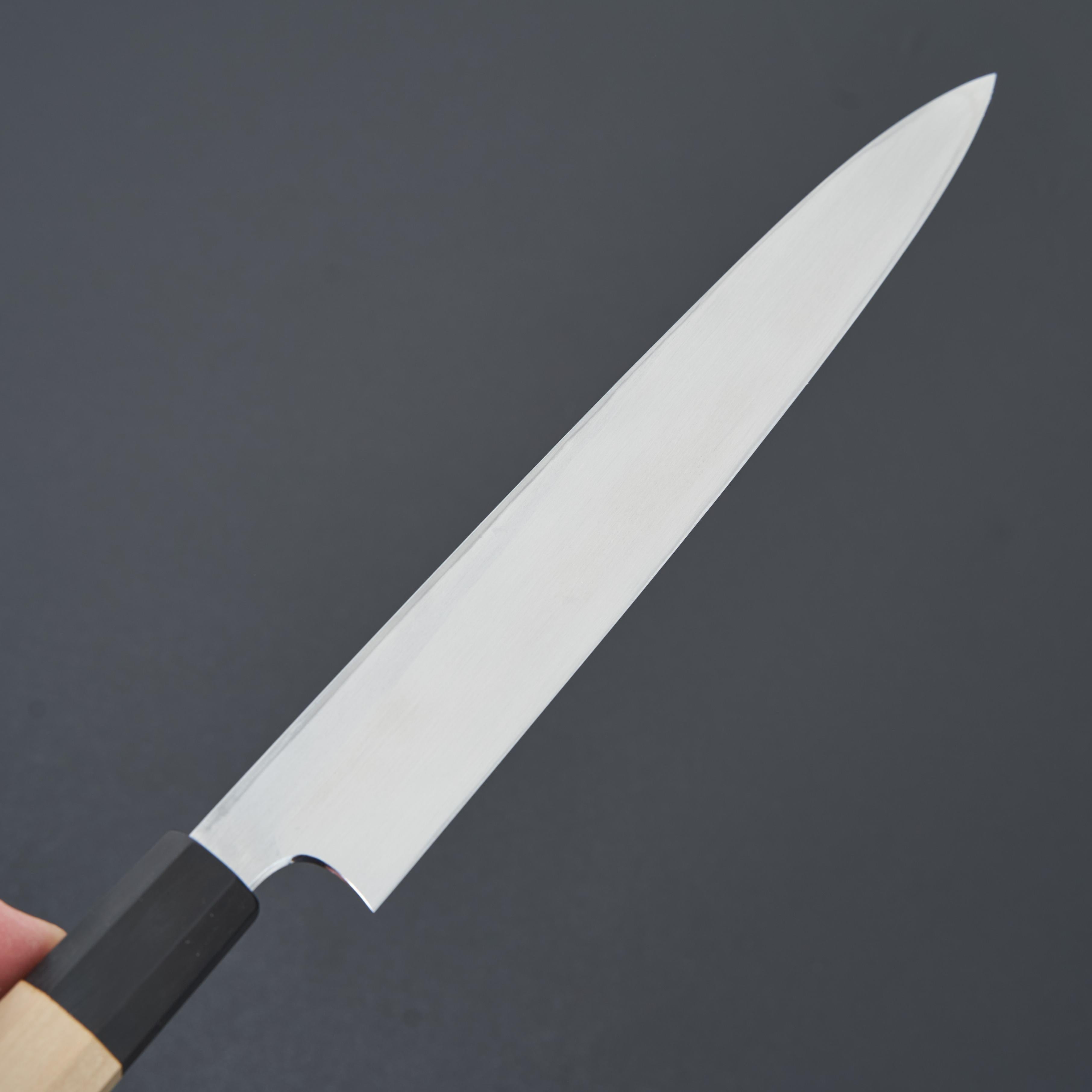 Hitohira Kikuchiyo Manzo White #3 Left-Handed Yanagiba Sushi Knife 240mm - Premium Japanese Ho Wood Handle for Sashimi & Sushi Chefs - Perfect for Home Cooking & Professional Kitchens