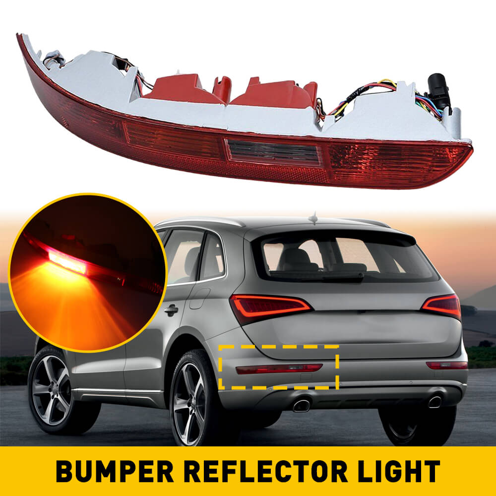 2009-2016 Audi Q5 Rear Bumper LED Reverse Tail Light & Fog Lamp - US Version Only | Enhanced Visibility & Safety for Night Driving & Parking