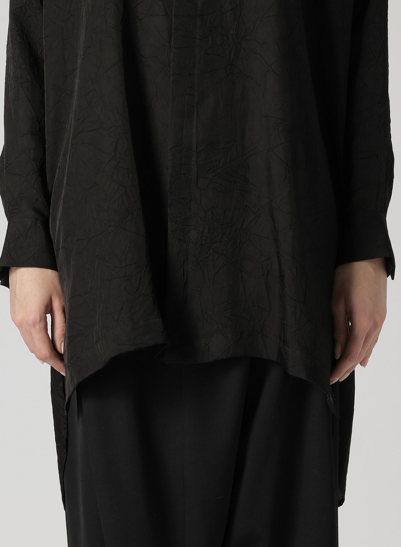 Wrinkle-Resistant Twill Double Placket Blouse for Women - Elegant Office & Casual Wear - Perfect for Work, Dates, and Everyday Outfits