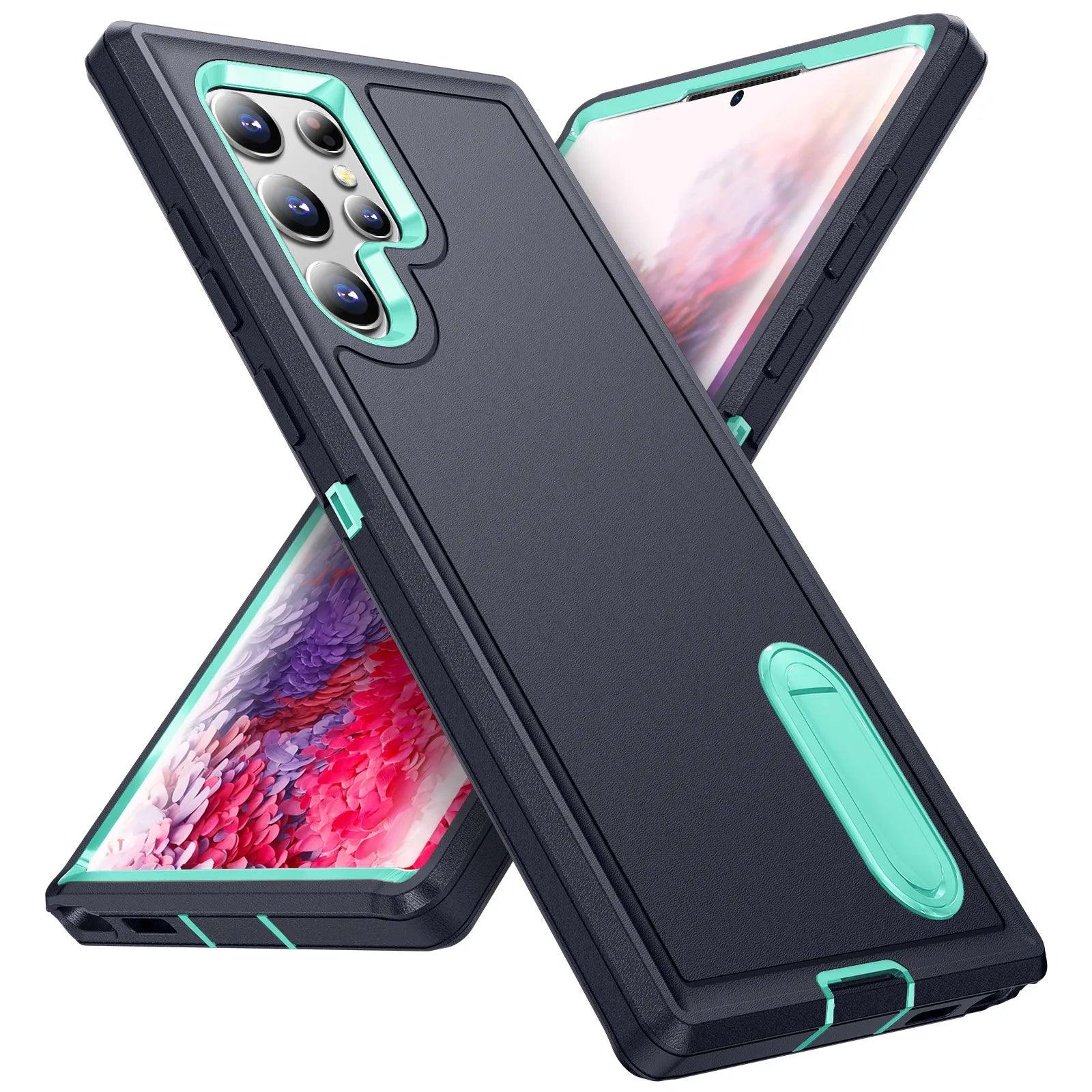 Samsung Galaxy S24 Ultra Rugged Shockproof Case - Heavy Duty Protection for Drops & Bumps - Perfect for Outdoor Adventures, Construction Work & Extreme Sports