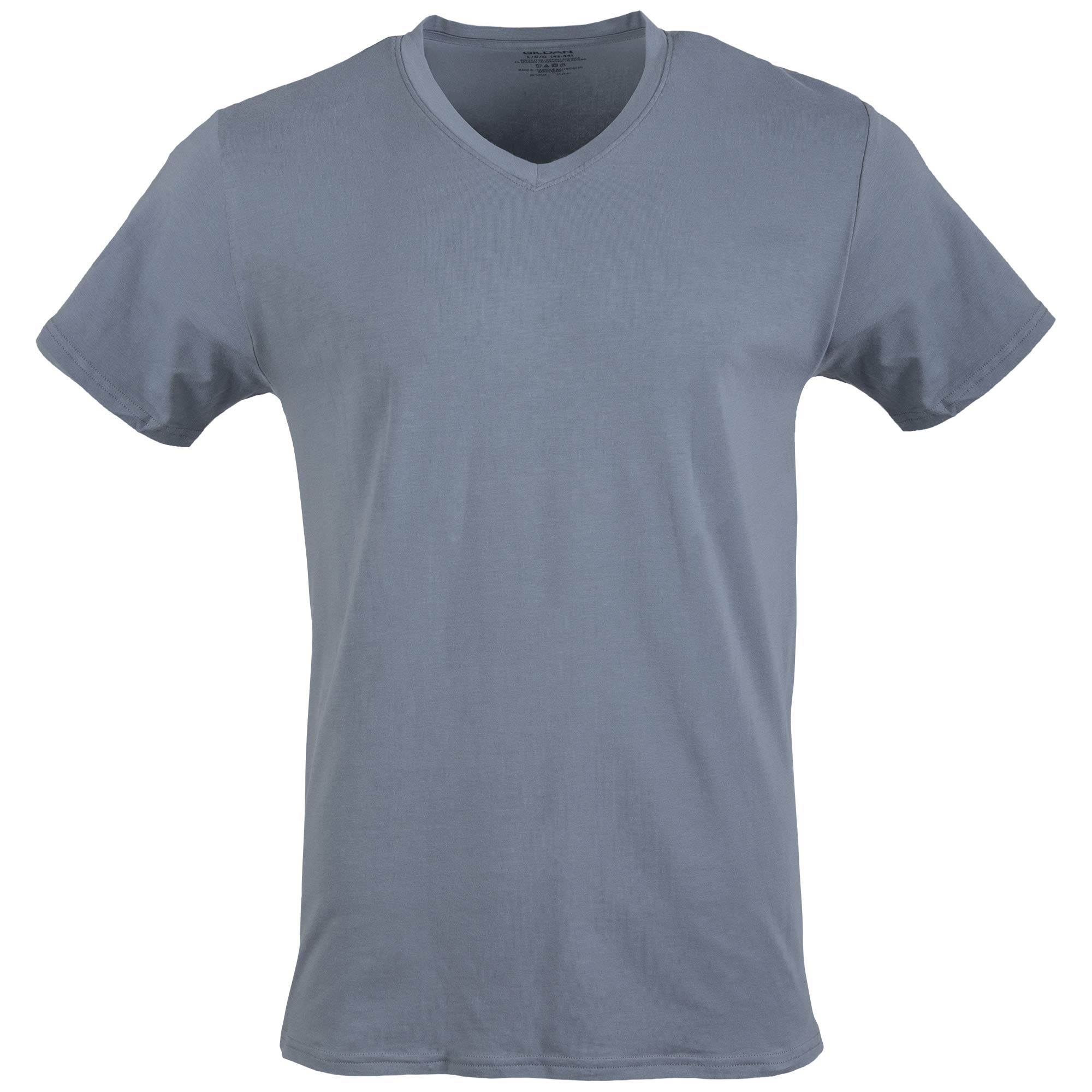 Gildan Men's Soft Cotton Stretch T-Shirts Multipack - Comfortable Crew Neck Tees for Casual Wear, Gym & Everyday Use
