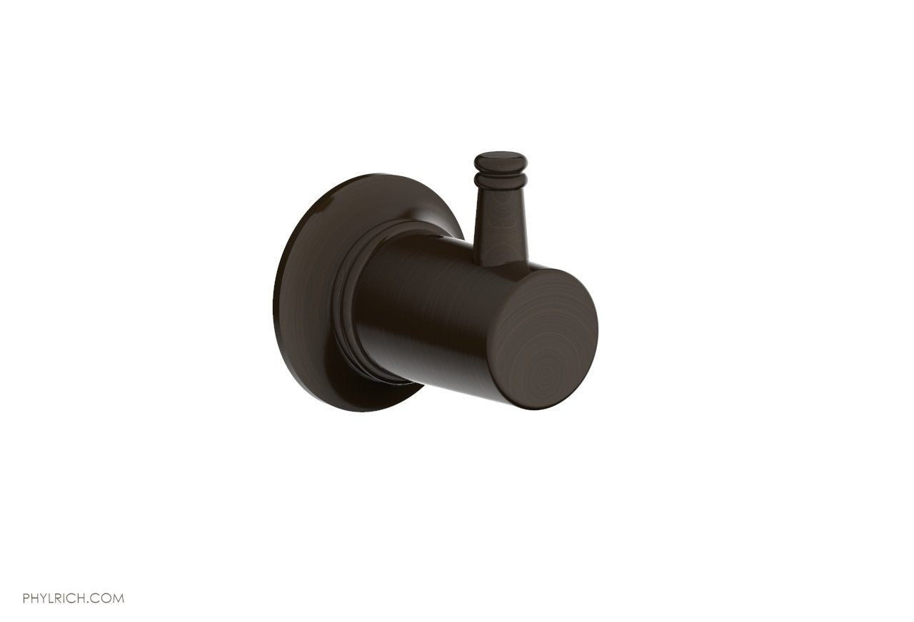 HEX MODERN Robe Hook 501 76 - Stylish Wall Mounted Coat Hanger for Bathroom, Bedroom & Entryway - Durable Metal Hooks for Towels, Robes & Hats