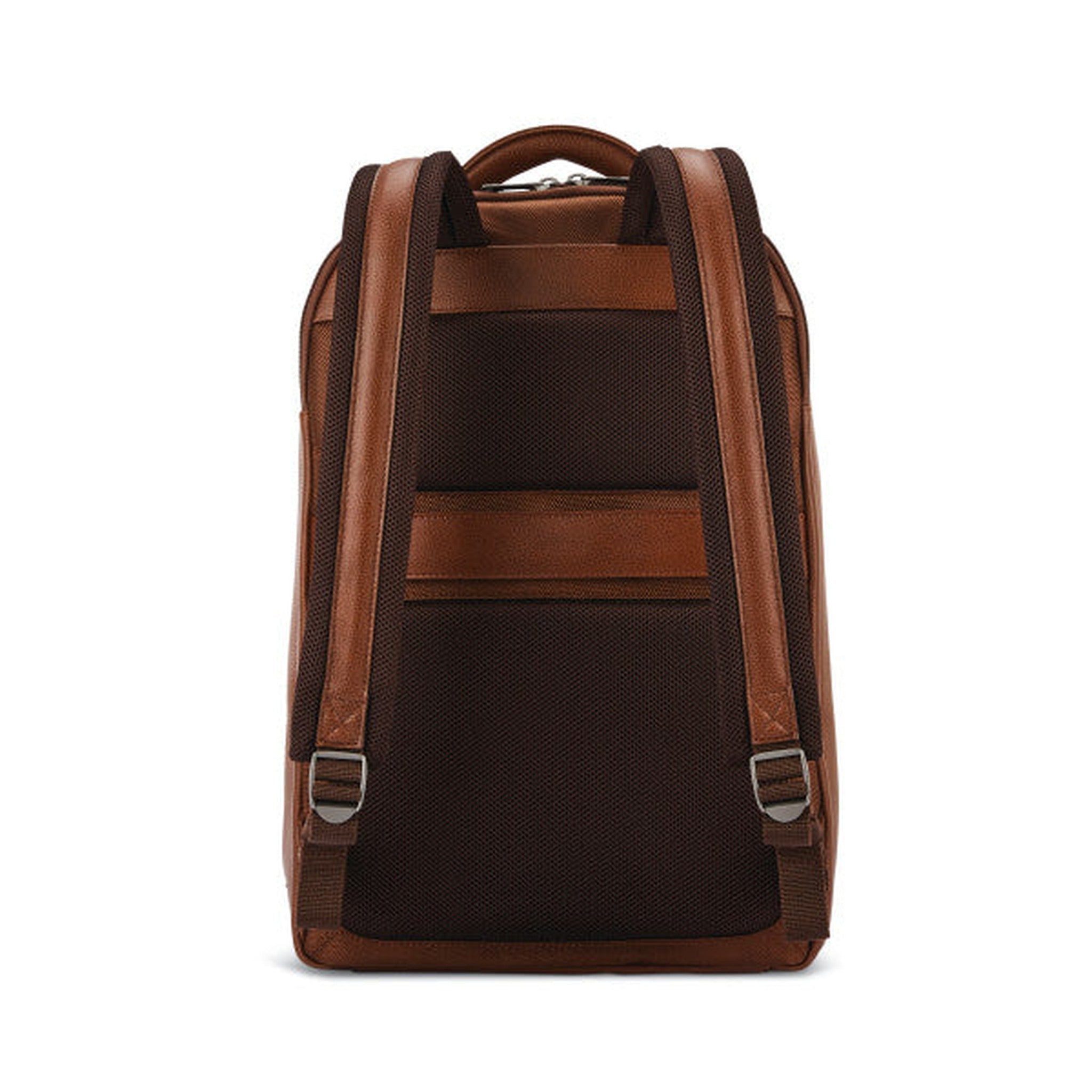 Samsonite Classic Leather Backpack for Men & Women - Durable Water-Resistant Laptop Backpack for Work, Travel & School - Fits 15.6 Inch Laptop & Essentials