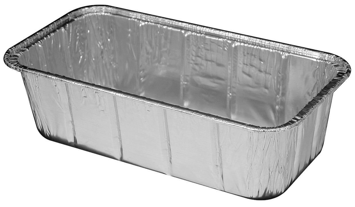 Handi-Foil 2 lb Aluminum Loaf Pans - Heavy Duty Disposable Bread Tins (50 Pack) | Perfect for Baking, Meal Prep & Leftovers Storage