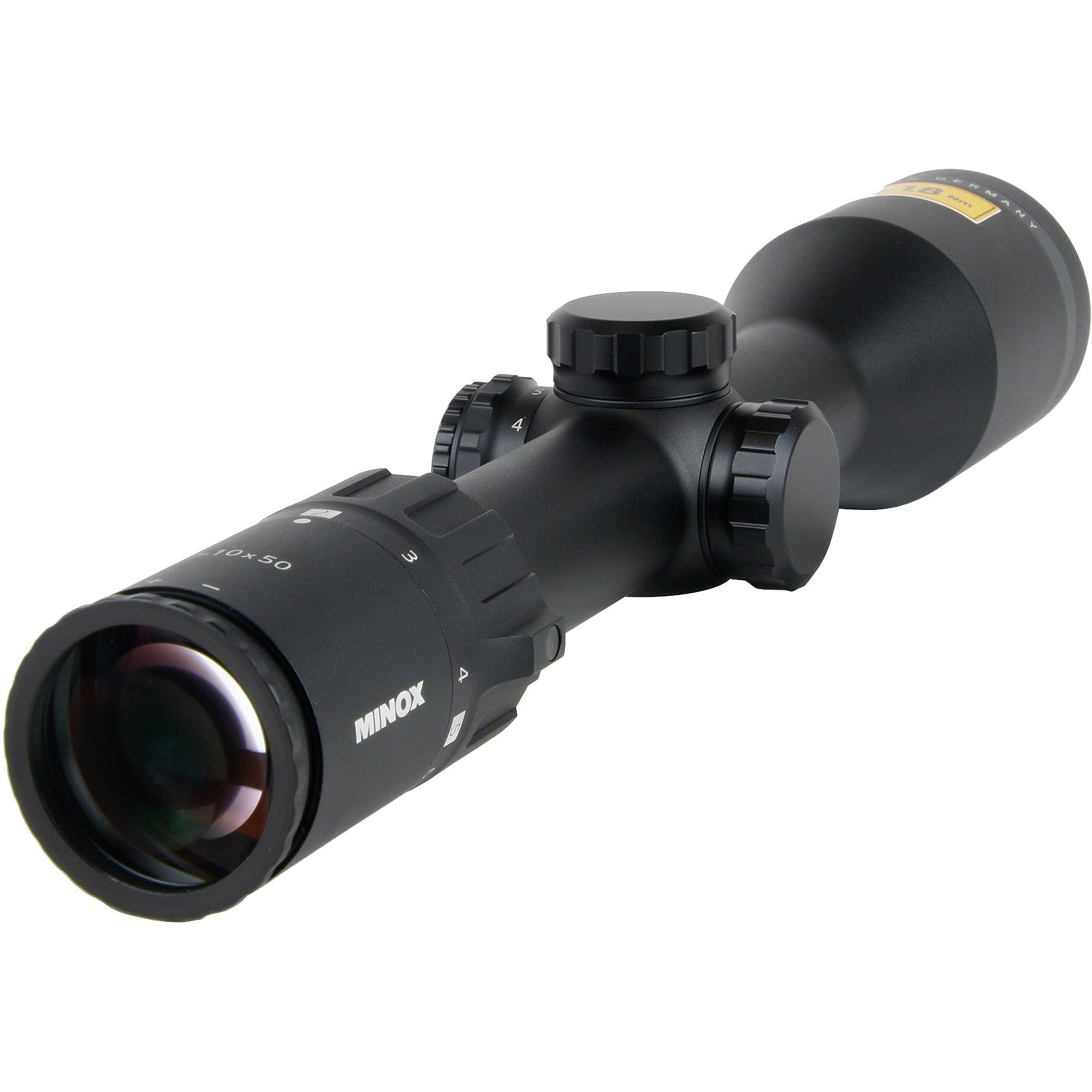 Minox All Rounder 2 10x50 Binoculars with German #4 Red Dot Illuminated Reticle - High Precision Optics for Hunting, Bird Watching & Outdoor Adventures