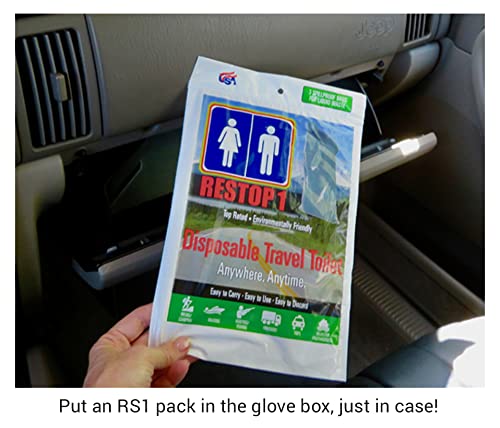 Portable Toilet Waste Bags for Liquids Only - Leak Proof Urinal Bags with Toilet Paper & Wet Wipes (8 Packs, 3 Bags Each) - Ideal for Camping, Travel, and Emergency Use
