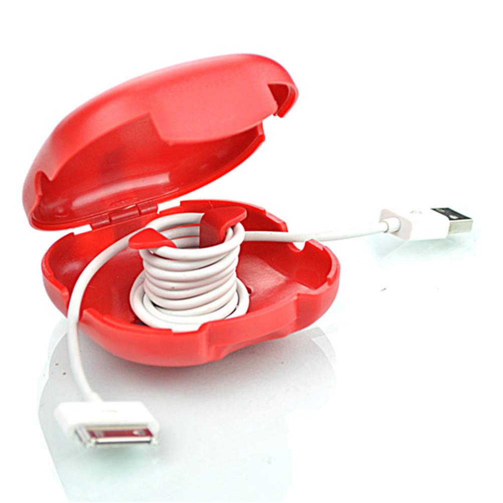 UKCOCO 6-Pack Earbud Case & Cable Organizer for Headphones, USB Cords - Travel & Home Use