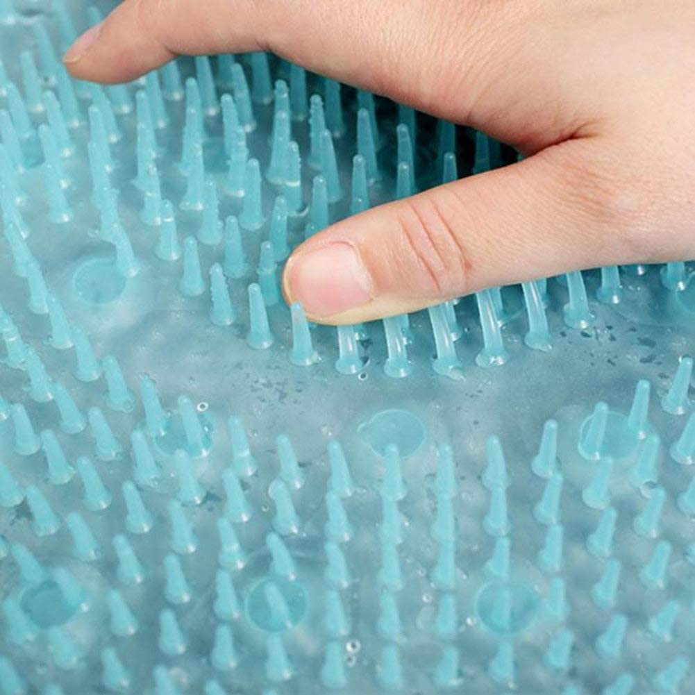 K.B. SALES Soft Silicone Body Scrubber - Exfoliating Skin Brush for Adults & Babies - Gentle Bath Wash Brush for Smooth Skin - Multi Color - Perfect for Shower, Spa & Daily Skincare Routine